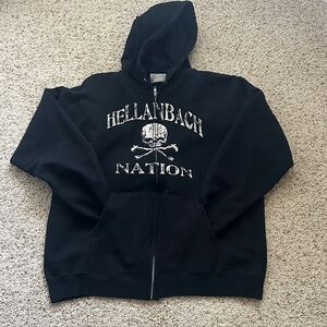 Black Hellanbach Nation Hoodie